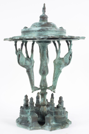 Annemarie Petri - Kermis in de stad (Bronze)